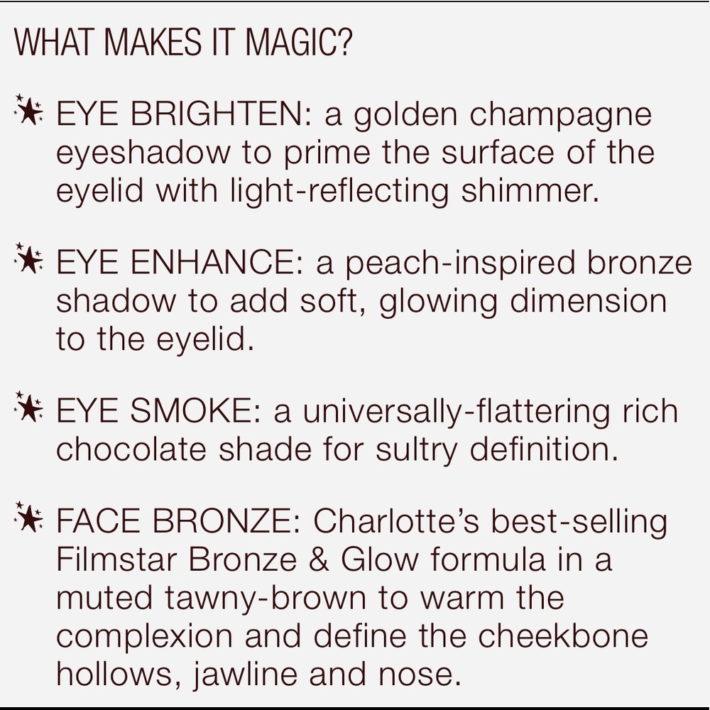 🌹CHARLOTTE TILBURY INSTANT LOOK IN A PALETTE STONED ROSE BEAUTY - Picture 9 of 10